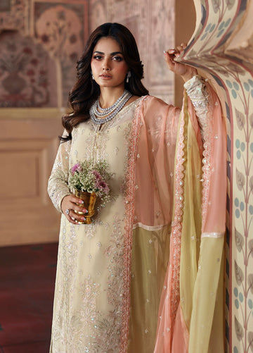 Gulaal Fareyah Evayna Embroidered Chiffon 2025